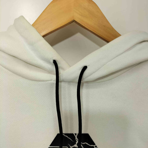 CRONOS / クロノス ロゴ刺繍 プリント プルオーバーパーカー メンズ 36