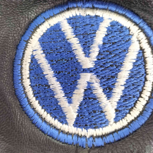 企業ロゴ レザー キャップ メンズ