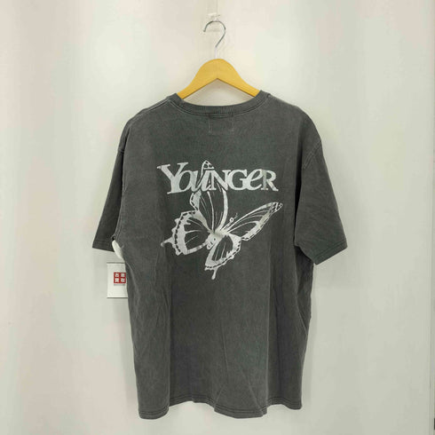 ヤンガーソング Younger Song Foil pigment butterfly logo ss tee バタフライロゴ Tシャツ メンズ JPN:L