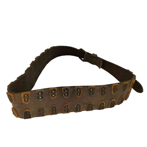 ダナキャランニューヨークジーンズ DKNY JEANS デザイン レザー ベルト メンズ