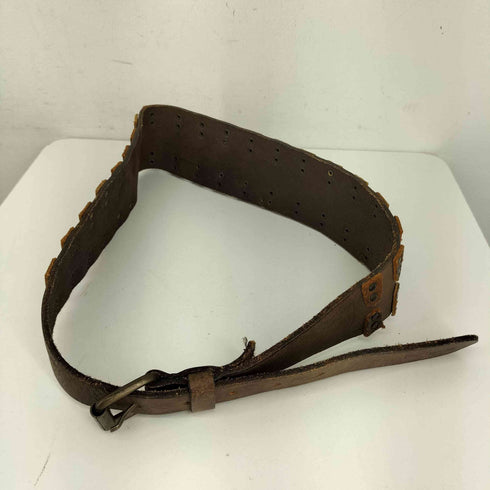 ダナキャランニューヨークジーンズ DKNY JEANS デザイン レザー ベルト メンズ