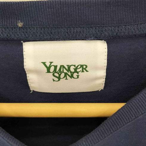 ヤンガーソング Younger Song SC logo lame ss tee SCロゴ ラメ Tシャツ メンズ JPN:M