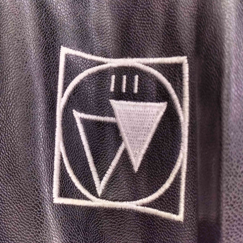 SILLENT FROMME PUレザー ブルゾン メンズ