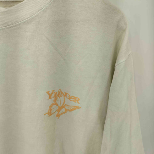 ヤンガーソング Younger Song butterfly logo pigment foaming ss tee バタフライロゴ ピグメントフォーミング Tシャツ メンズ JPN:L
