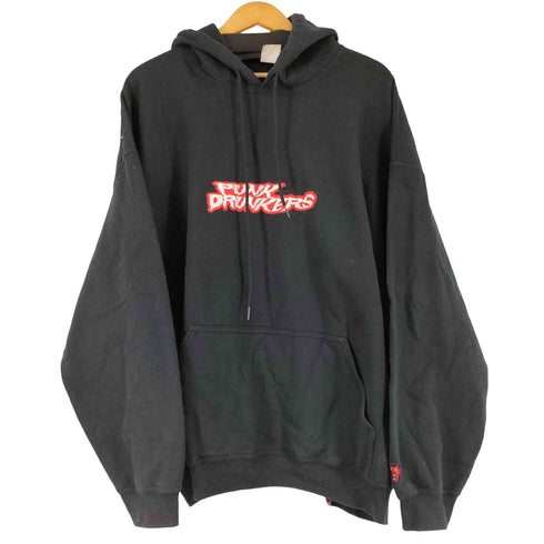 パンクドランカーズ PUNK DRUNKERS ロゴ刺繍 フーディ メンズ JPN:XXL