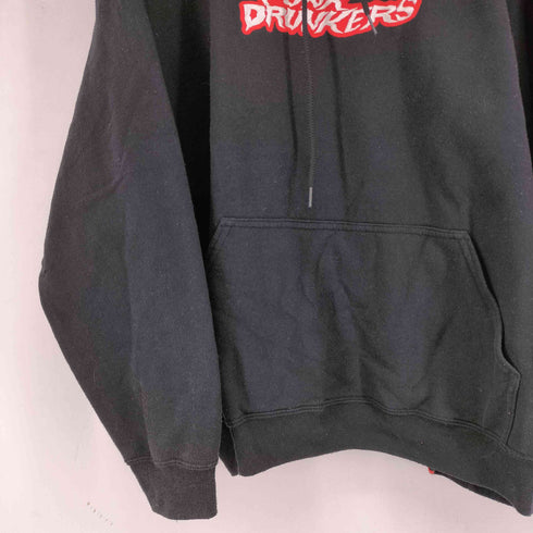 パンクドランカーズ PUNK DRUNKERS ロゴ刺繍 フーディ メンズ JPN:XXL