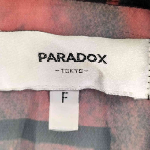 パラドックス PARADOX S/S シアーシャツ メンズ FREE