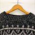 HEKLA KNITTING MILL 70S アイスランド製 ノルディック柄 ウール シャギー ニット セーター 毛長 メンズ EUR:50