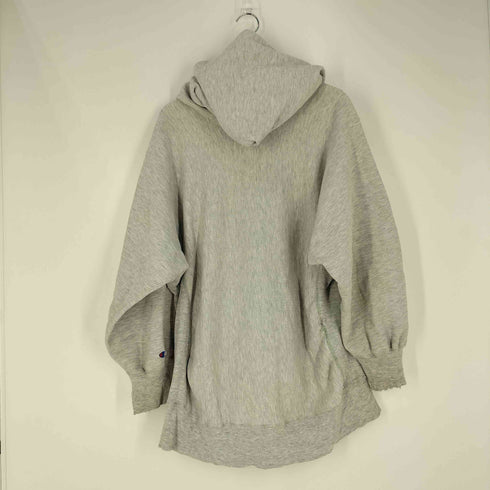 チャンピオン Champion 80S USA製 3段ラバープリント REVERSEWEAVE プルオーバーパーカー メンズ import:XL