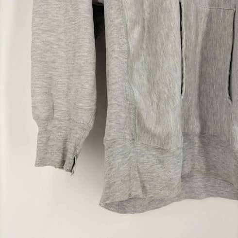 チャンピオン Champion 80S USA製 3段ラバープリント REVERSEWEAVE プルオーバーパーカー メンズ import:XL