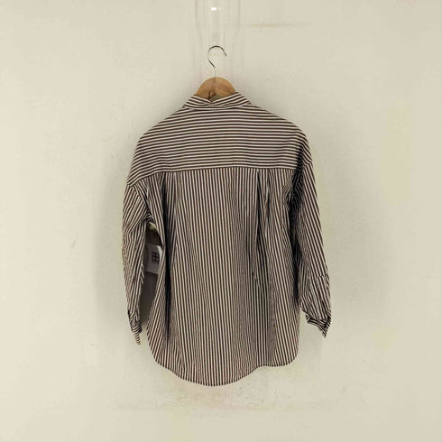 スピックアンドスパン Spick and Span パールボタンオーバーシャツ レディース JPN:36