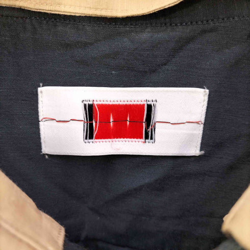 by H 襟切替 キュプラシャツ メンズ JPN:2