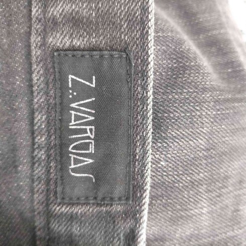 Z VARGAS ザックバルガス スタッズ 装飾 ブラック デニム パンツ Y2K メンズ JPN:S