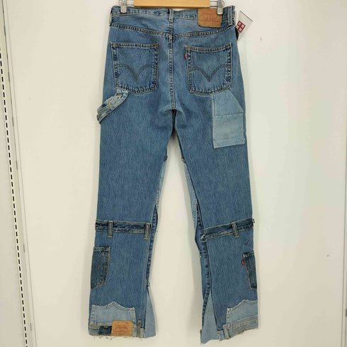 リーバイス Levis 501 リメイク ダブルニー ペインター フレアデニム メンズ W32L34