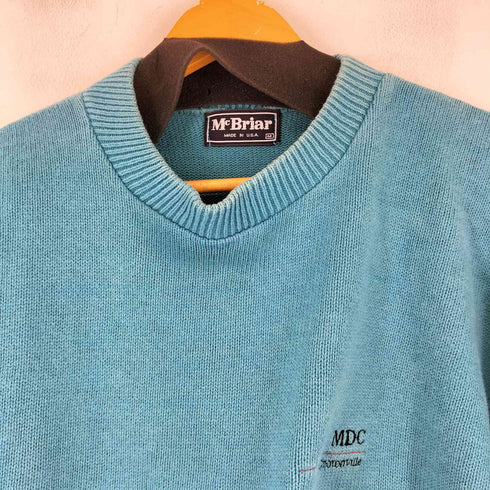 McBriar 80S MADE IN USA コットンニット メンズ JPN:M