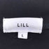 リル LILL 24SS ルーズシルエット コットンポンチ ドレープ トラック ハーフジップ 半袖 プルオーバー メンズ JPN:L