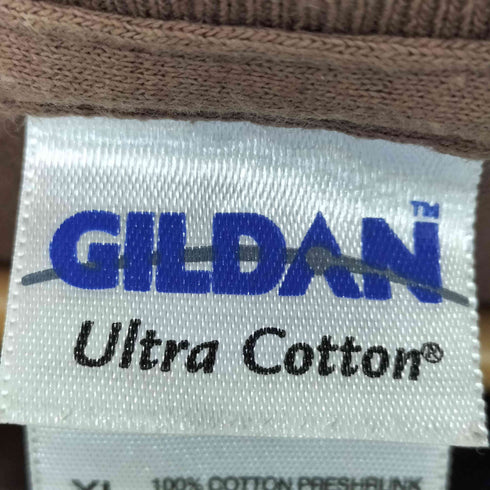 ギルダン GILDAN 00s コットン 両面プリントクルーネックTシャツ メンズ import:XL