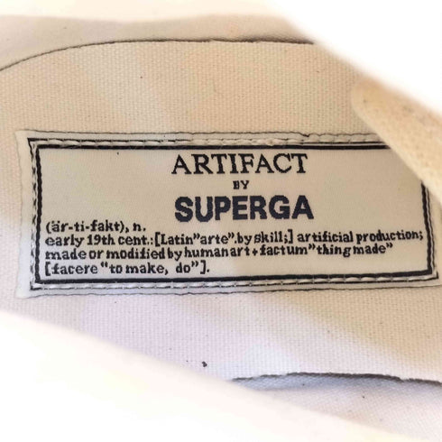 スペルガ SUPERGA ミルスペック ハイカット コットン キャンバス レディース JPN:24