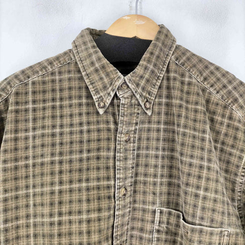 エディーバウアー Eddie Bauer チェック L/S BD シャツ メンズ JPN:L