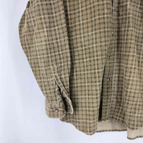 エディーバウアー Eddie Bauer チェック L/S BD シャツ メンズ JPN:L