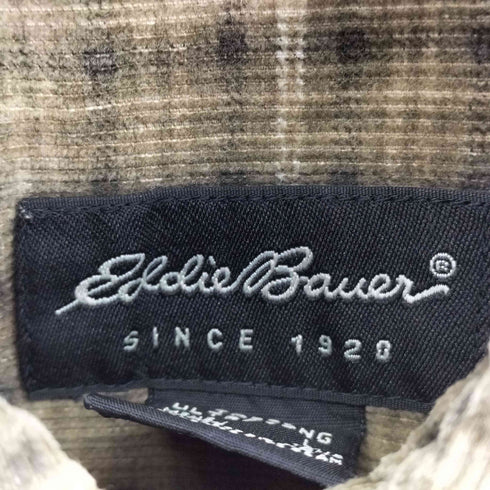 エディーバウアー Eddie Bauer チェック L/S BD シャツ メンズ JPN:L