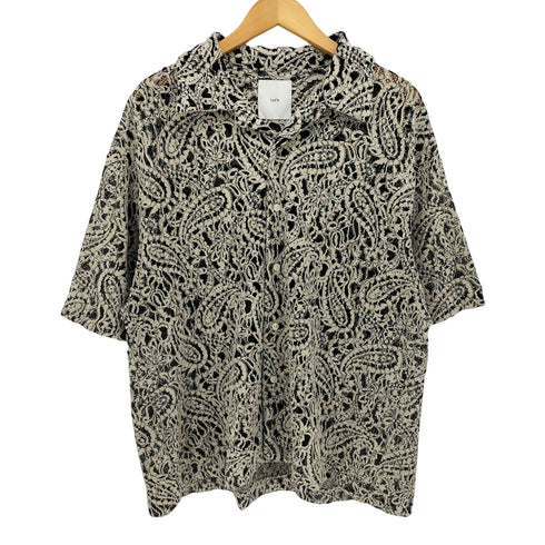 ルイス Luis 24SS ペイズリー モール レース シャツ メンズ JPN:S