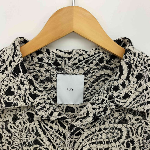 ルイス Luis 24SS ペイズリー モール レース シャツ メンズ JPN:S