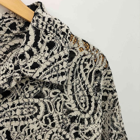 ルイス Luis 24SS ペイズリー モール レース シャツ メンズ JPN:S