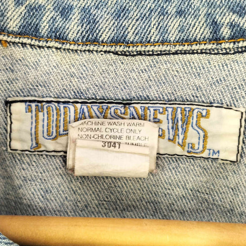 TODAYSNEWS メキシコ製 90S~00S デニムトラッカージャケット メンズ import:XL