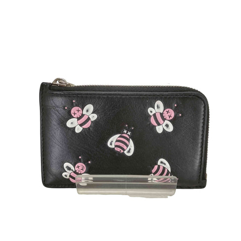 ディオール Dior PINK BEE レザーカードケース レディース