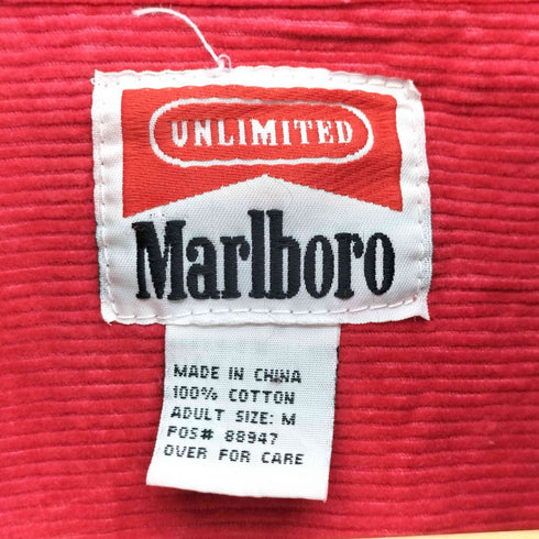 マルボロ Marlboro ハーフジップ コーデュロイプルオーバー メンズ