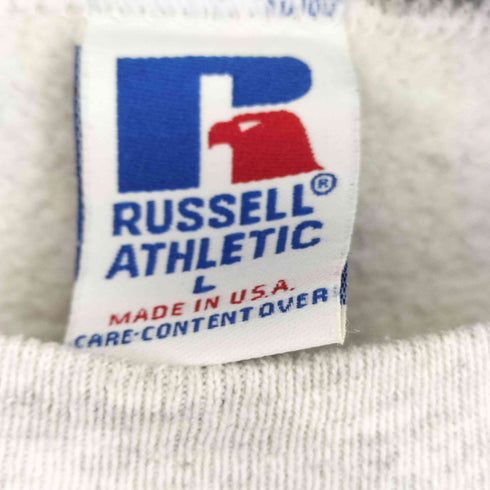 ラッセルアスレチック RUSSELL ATHLETIC 90S MADE IN USA アーチロゴスウェット メンズ import:L