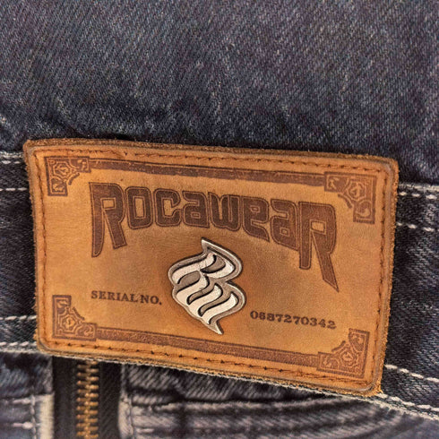 ロカウェア Rocawear ジップアップデニムジャケット メンズ