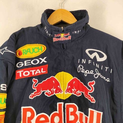 Red Bull デザインレーシングジャケット メンズ import:XL