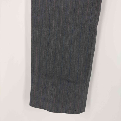 ドーメイル DORMEUIL 60S~70S アルミTALON ストライプスラックス メンズ