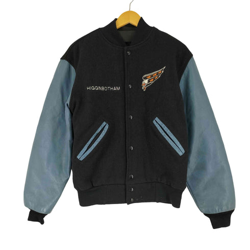 アームレザー切り替え ウールスタジャン メンズ JPN:M