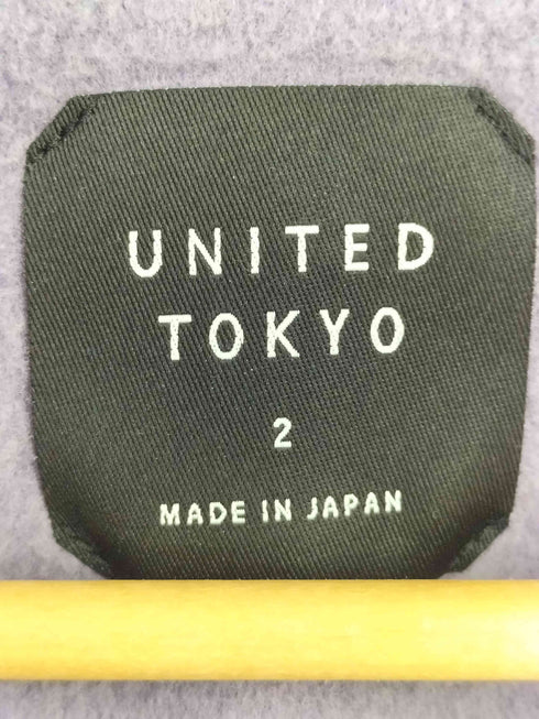 ユナイテッドトウキョウ UNITED TOKYO サイドスリットビックカラーコート レディース JPN:2