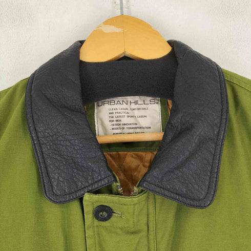 URBAN HILLS 襟レザー ジャケット メンズ JPN:L