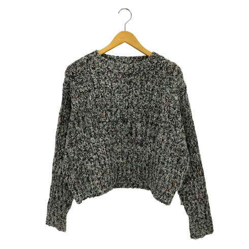 ザラ ZARA KNIT クロップド クルーネックニット レディース import:M