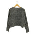 ザラ ZARA KNIT クロップド クルーネックニット レディース import:M