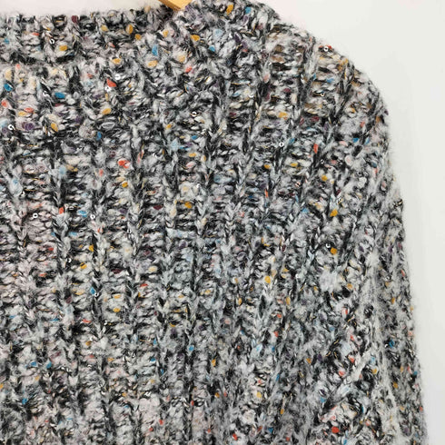 ザラ ZARA KNIT クロップド クルーネックニット レディース import:M