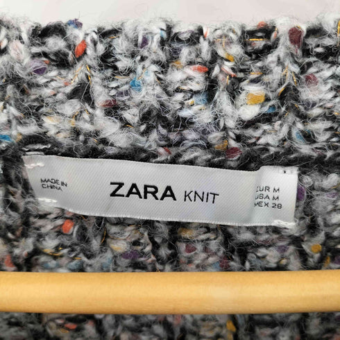 ザラ ZARA KNIT クロップド クルーネックニット レディース import:M
