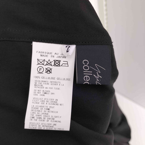 ヨウジヤマモト Yohji Yamamoto collections 24AW CELLULOSE POPLIN ROUNDED HEM SHIRT DRESS セルロースポプリン ラウンデッドヘム シャツドレス レディース JPN:2