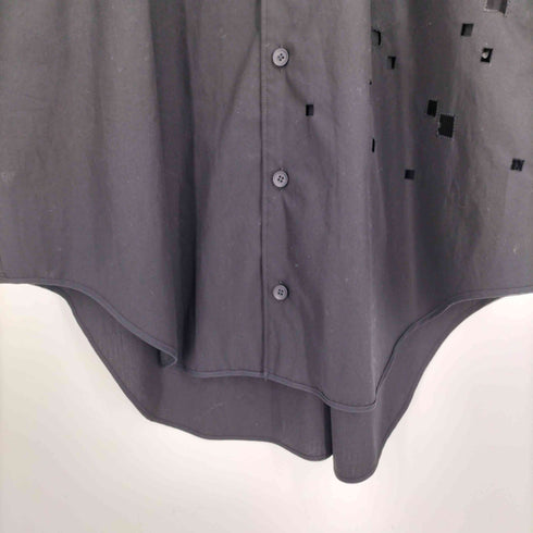 ヨウジヤマモト Yohji Yamamoto collections 25SS BROAD SQUARE LACE DRESSES ブロード スクエア レース ドレス レディース JPN:1