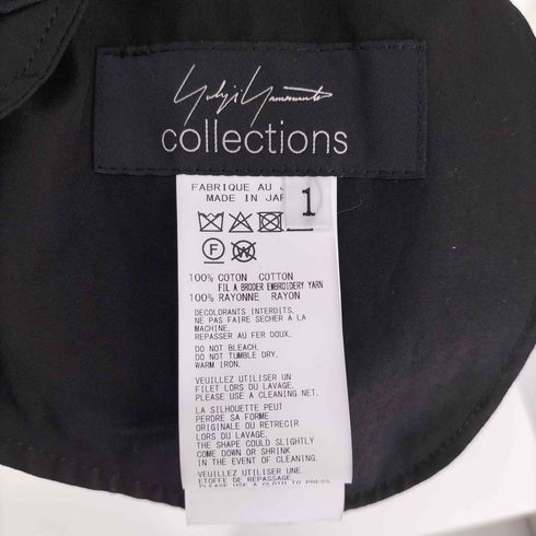 ヨウジヤマモト Yohji Yamamoto collections 25SS BROAD SQUARE LACE DRESSES ブロード スクエア レース ドレス レディース JPN:1