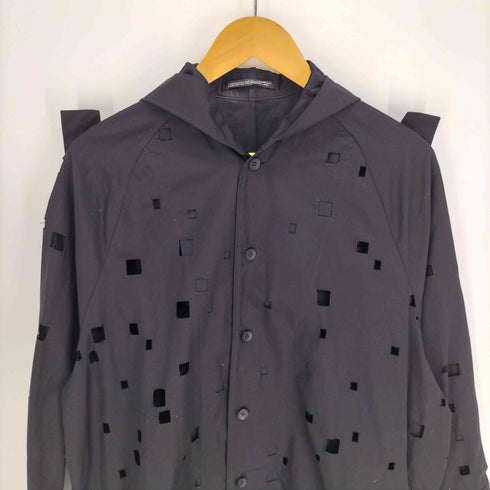 ヨウジヤマモト Yohji Yamamoto collections 25SS BROAD SQUARE LACE DRESSES ブロード スクエア レース ドレス レディース JPN:1