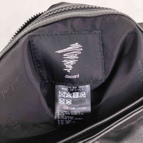 ディスコードヨウジヤマモト discord Yohji Yamamoto 25SS Triangle Shoulder トライアングル ショルダー バック メンズ