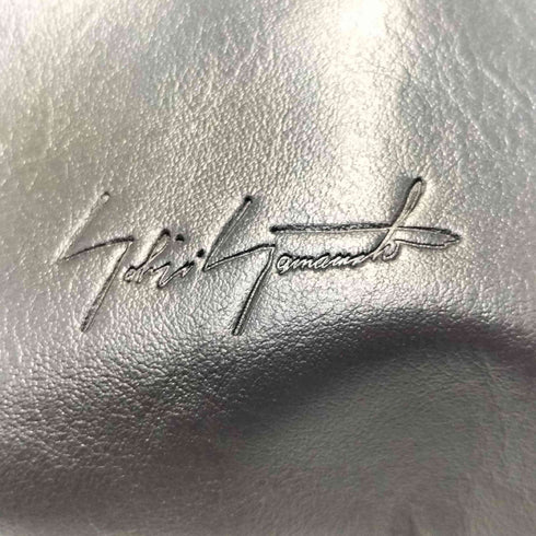 ディスコードヨウジヤマモト discord Yohji Yamamoto 23AW Tetra Black テトラ ブラック カウレザー ショルダーバッグ メンズ