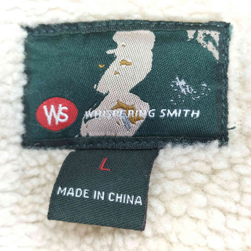 WHISPERING SMITH ジップアップ ムートンジャケット メンズ import:L