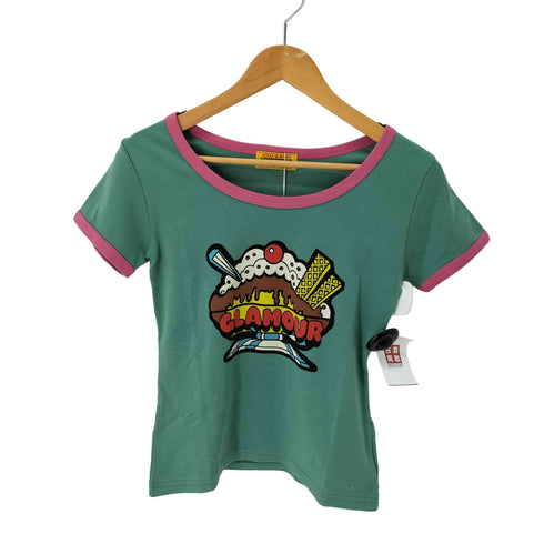 ヒステリックグラマー HYSTERIC GLAMOUR 25SS PARCO別注 GLAMOUR PAFFE チビTシャツ レディース FREE